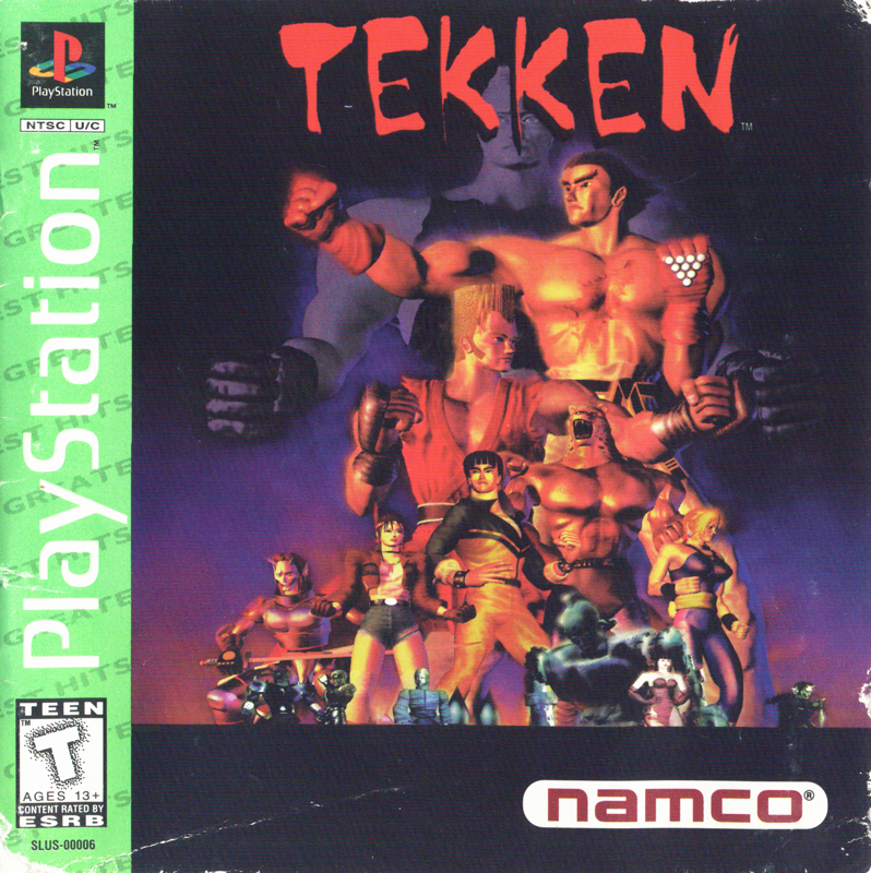 Front Cover for Tekken (PlayStation) (Greatest Hits release)