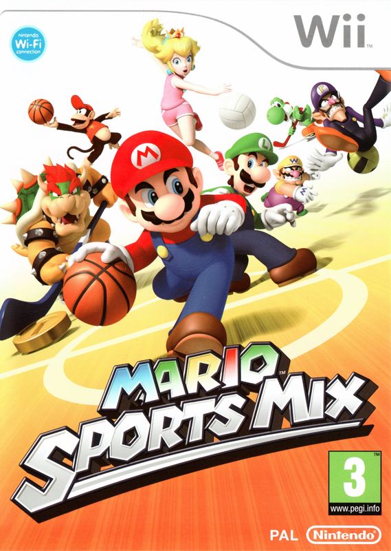 Front Cover for Mario Sports Mix (Wii)