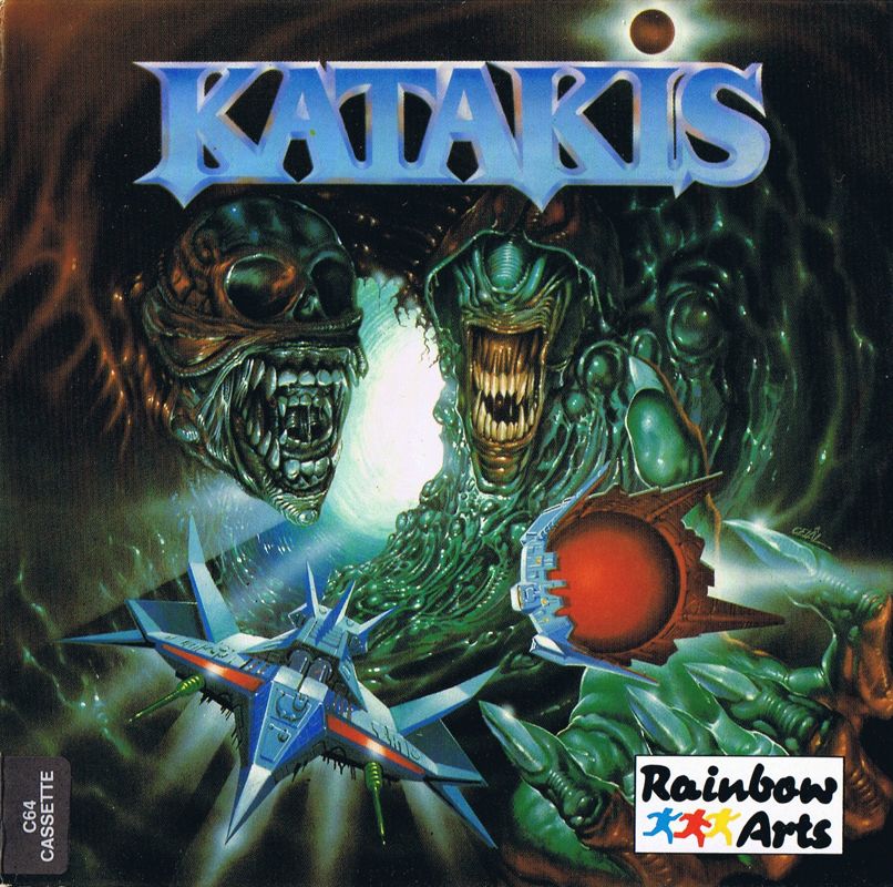 Front Cover for Katakis (Commodore 64) (Cassette Tape release)