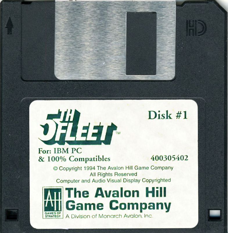 Media for 5th Fleet (DOS): Disk 1