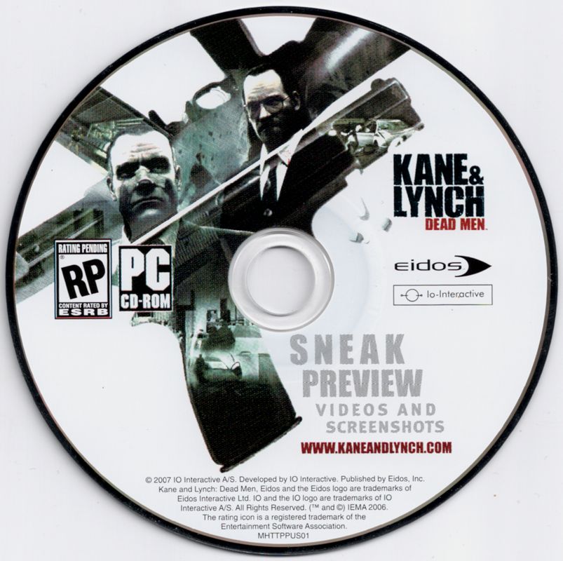 Media for Hitman Trilogy (Windows): Kane & Lynch Sneak Preview