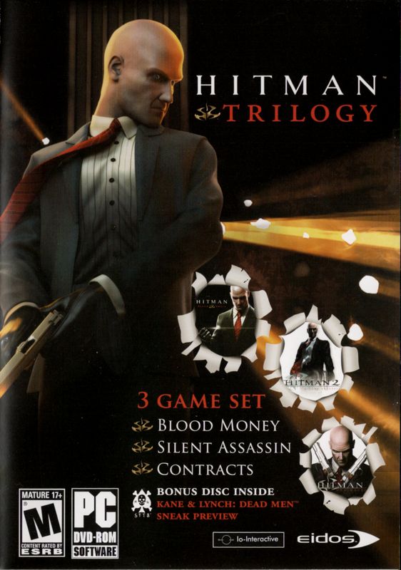 Front Cover for Hitman Trilogy (Windows)