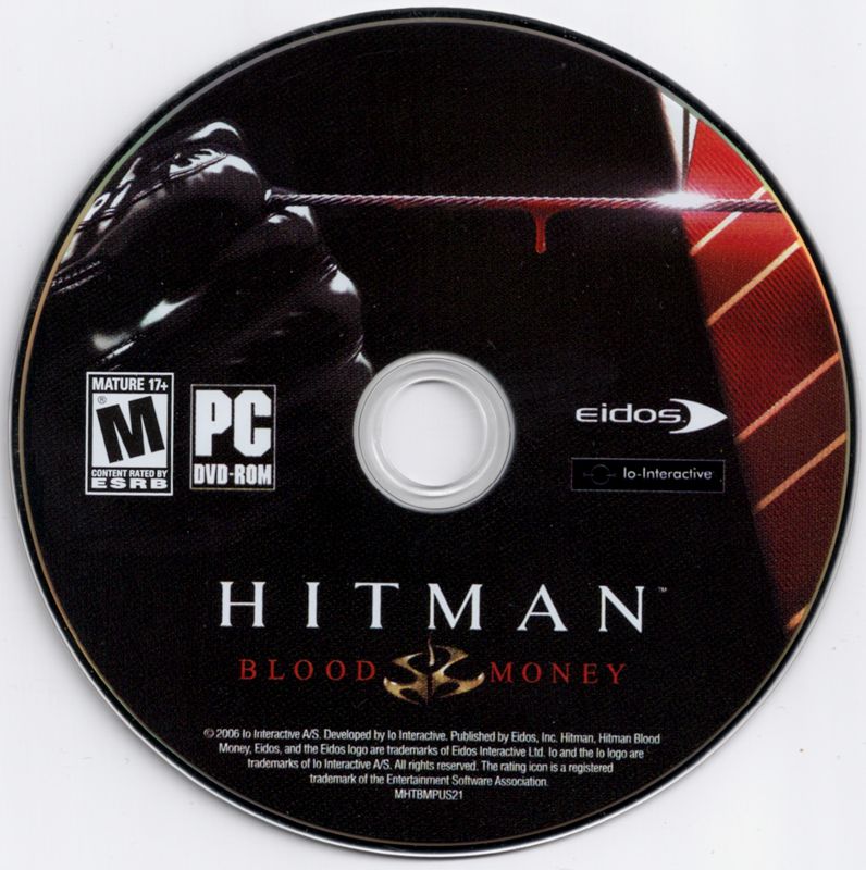 Media for Hitman Trilogy (Windows): Blood Money DVD