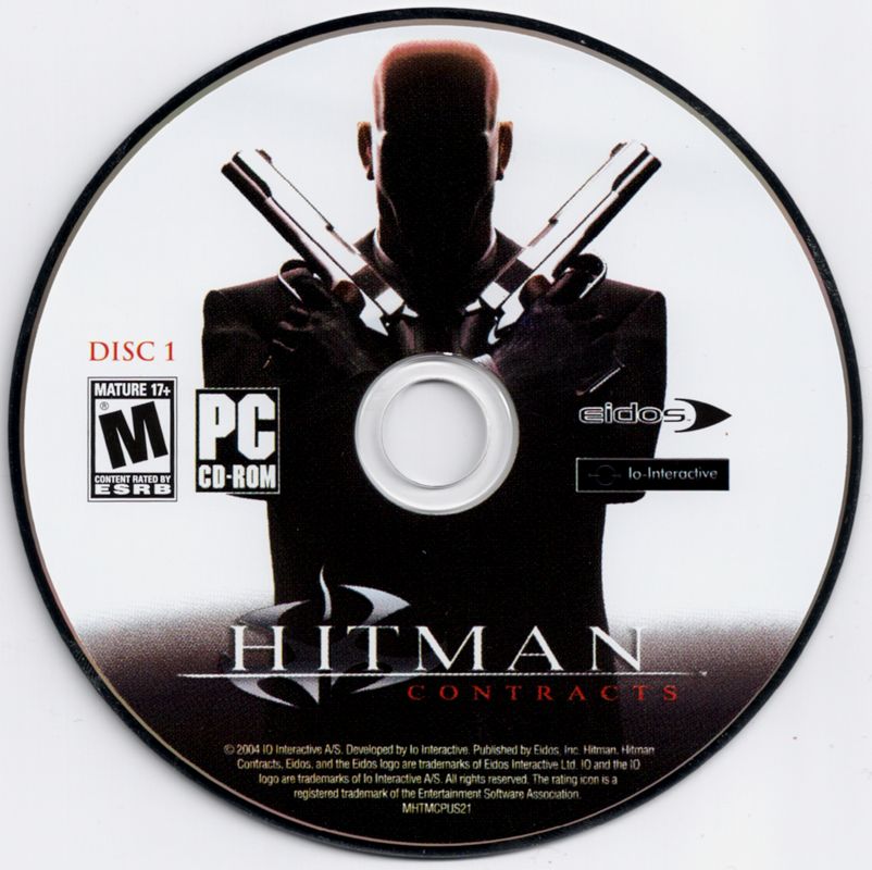 Media for Hitman Trilogy (Windows): Contracts CD 1