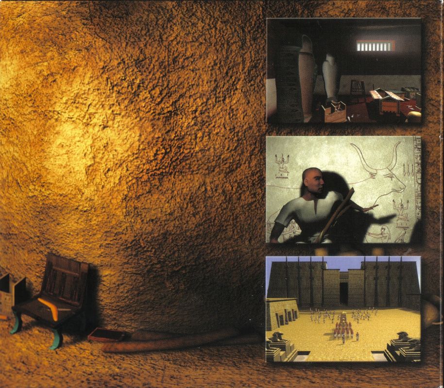 Inside Cover for Egypt 1156 B.C.: Tomb of the Pharaoh (Windows): Right