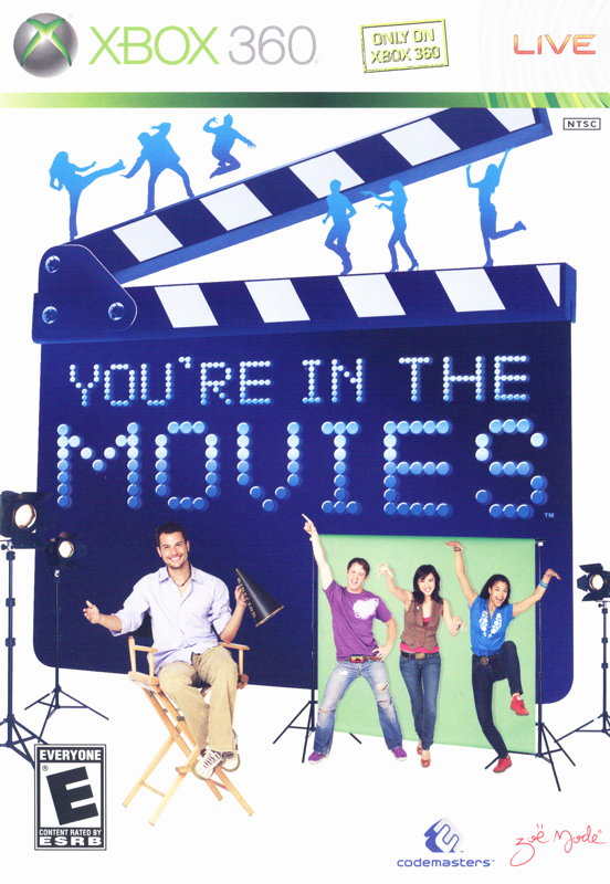 Front Cover for You're in the Movies (Xbox 360)