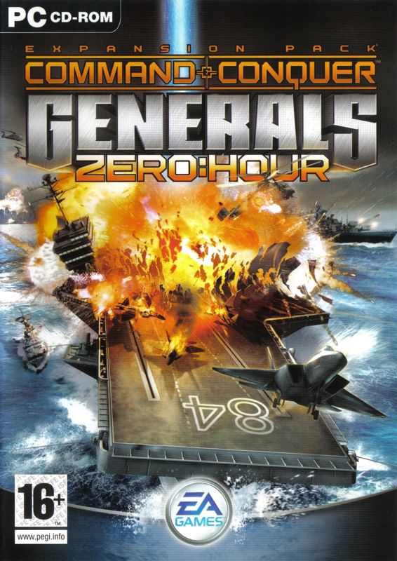 Front Cover for Command & Conquer: Generals - Zero:Hour (Windows)