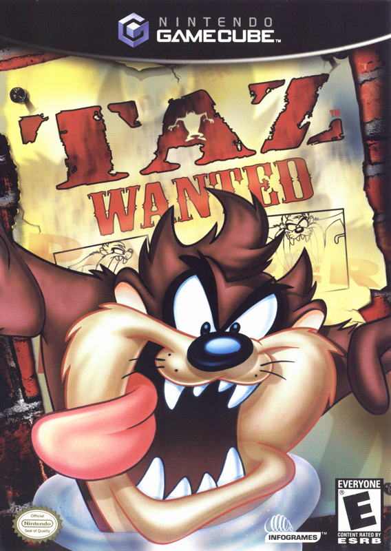 Front Cover for Taz: Wanted (GameCube)