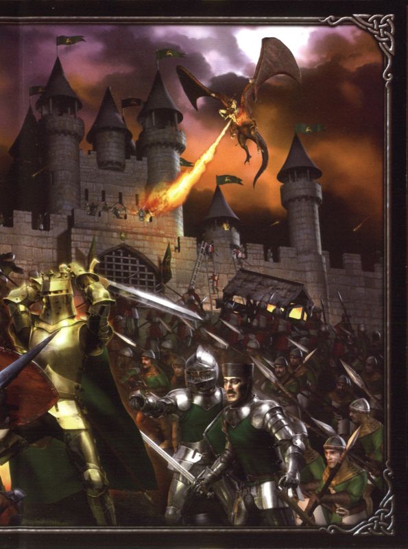Inside Cover for Stronghold Legends (Windows): Right