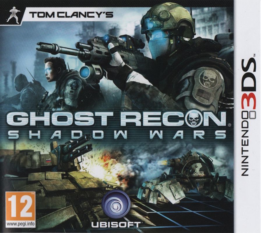 Front Cover for Tom Clancy's Ghost Recon: Shadow Wars (Nintendo 3DS)