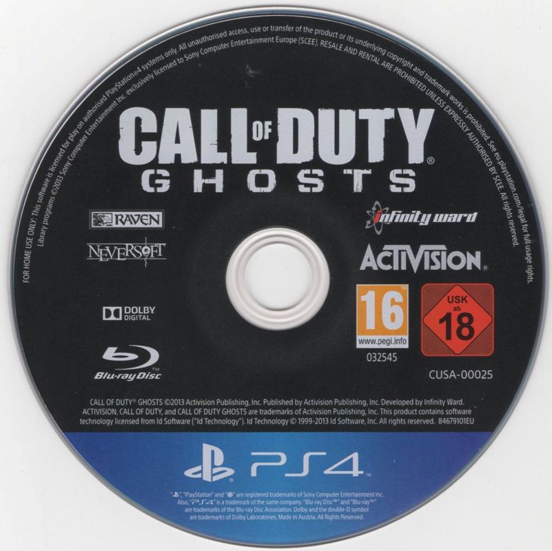 Media for Call of Duty: Ghosts (PlayStation 4)