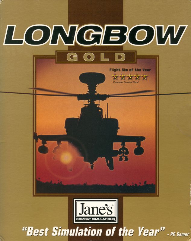Front Cover for Jane's Combat Simulations: Longbow - Gold (DOS and Windows)