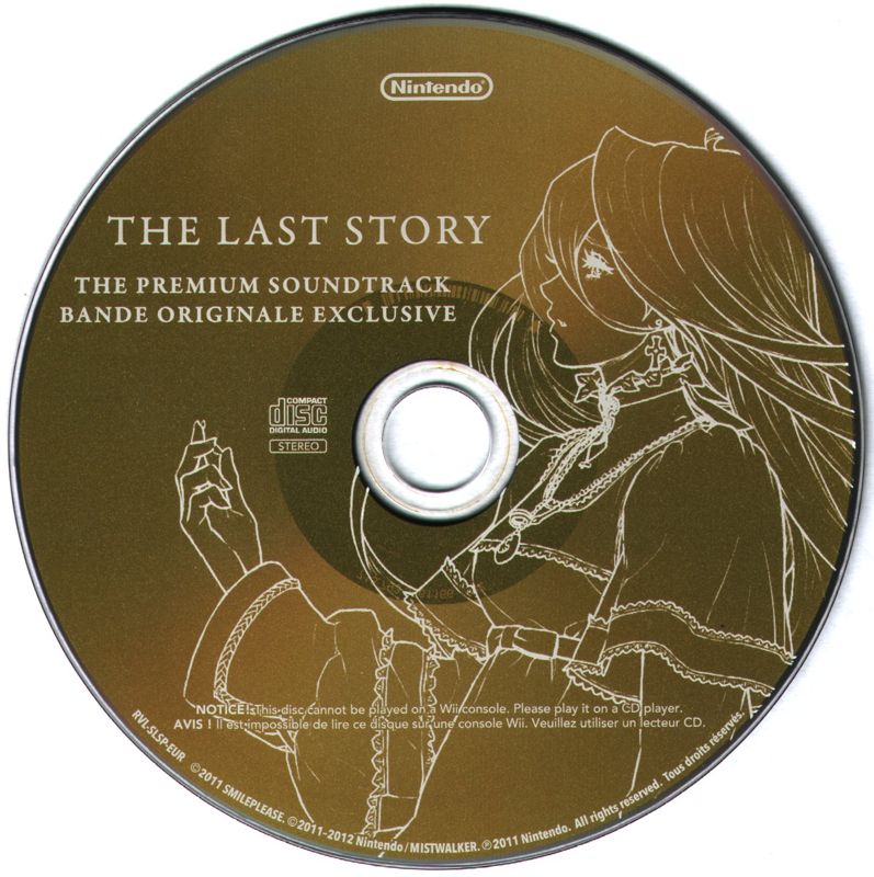 Soundtrack for The Last Story (Limited Edition) (Wii): Disc