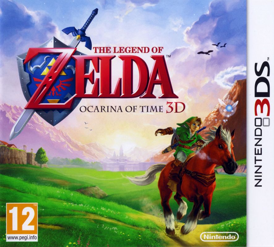 Front Cover for The Legend of Zelda: Ocarina of Time 3D (Nintendo 3DS) (Pre-order version)