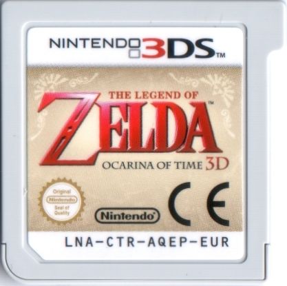 Media for The Legend of Zelda: Ocarina of Time 3D (Nintendo 3DS)