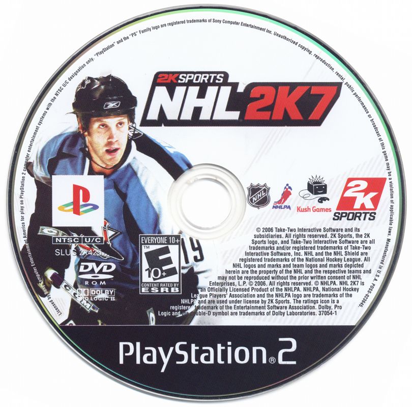 Media for NHL 2K7 (PlayStation 2)