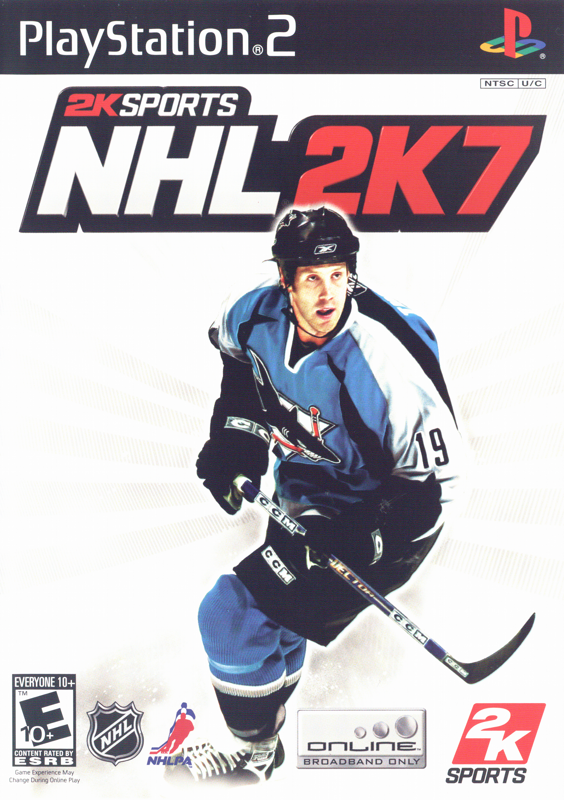Front Cover for NHL 2K7 (PlayStation 2)