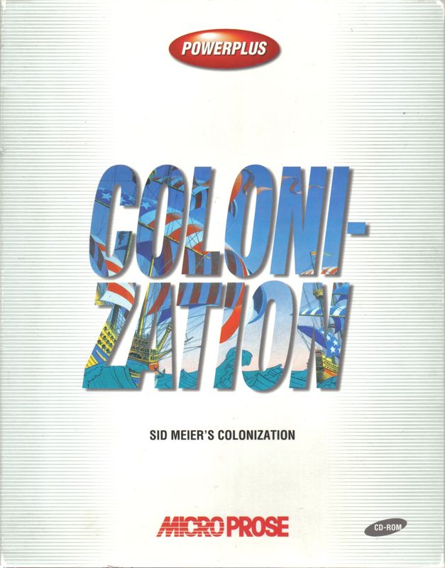 Front Cover for Sid Meier's Colonization (DOS) (Powerplus release)