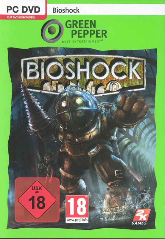 Front Cover for BioShock (Windows) (Green Pepper release)