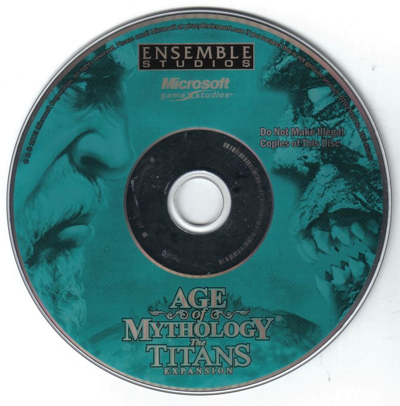 Media for Age of Mythology: The Titans (Windows)