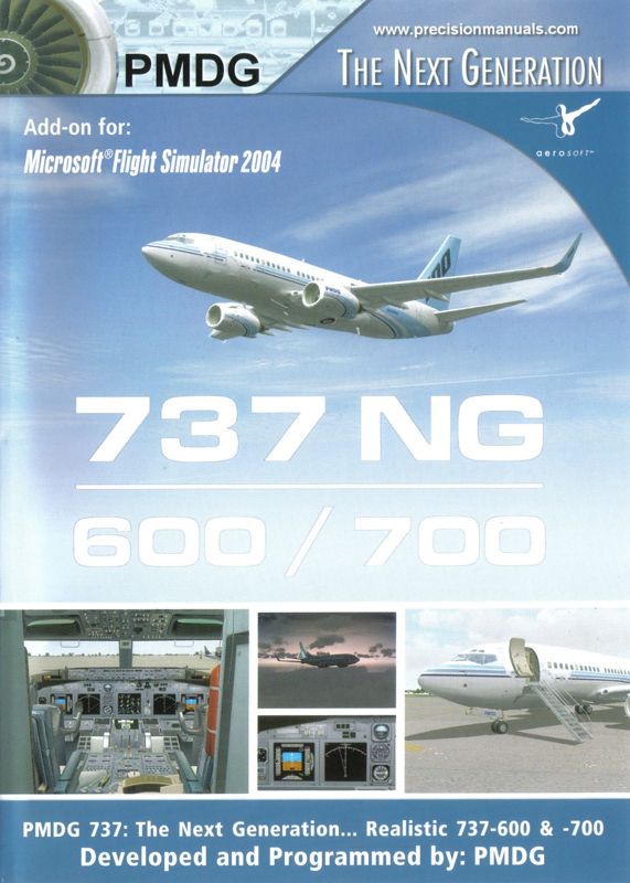 Front Cover for 737 NG: 600 / 700 (Windows)