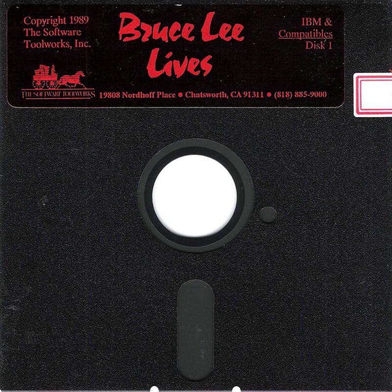 Media for Bruce Lee Lives (DOS) (Dual Media release): 5.25" Disk 1/3