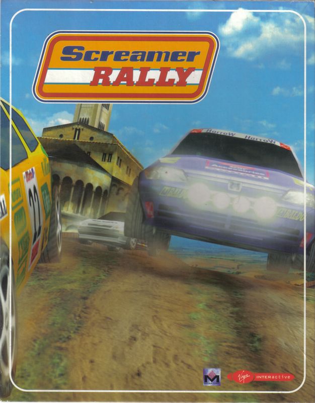 Front Cover for Screamer Rally (DOS)