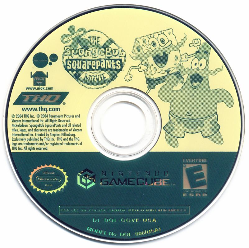 SpongeBob SquarePants The Movie cover or packaging material MobyGames