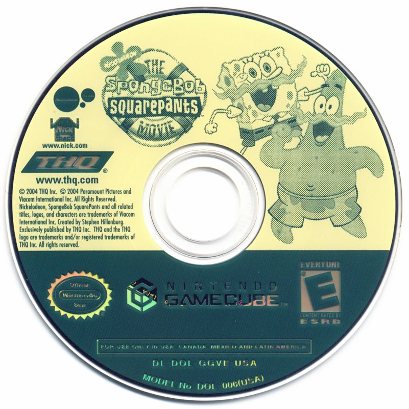 Media for The SpongeBob SquarePants Movie (GameCube)