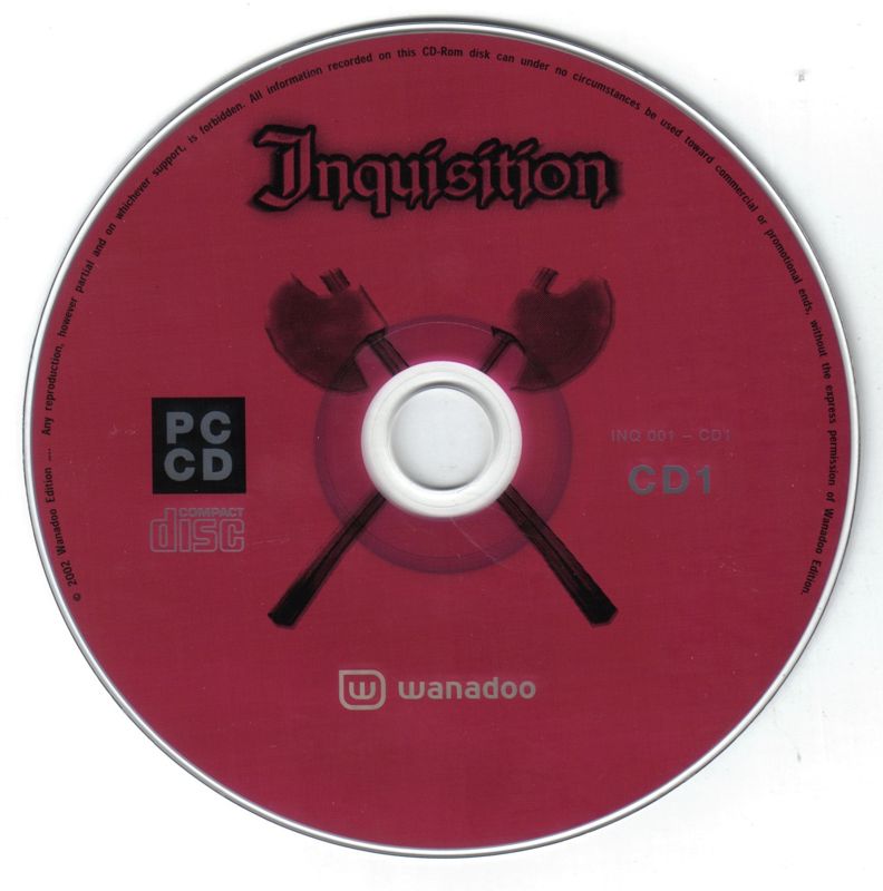 Media for Inquisition (Windows): Disc 1