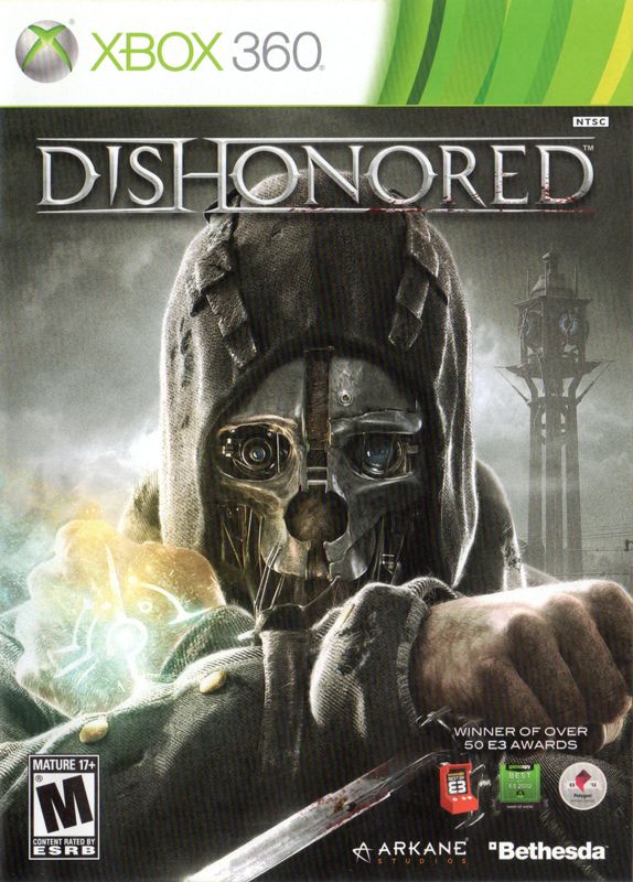 Front Cover for Dishonored (Xbox 360)