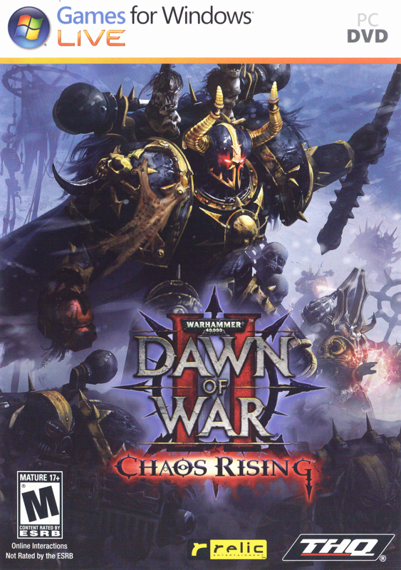 Front Cover for Warhammer 40,000: Dawn of War II - Chaos Rising (Windows)