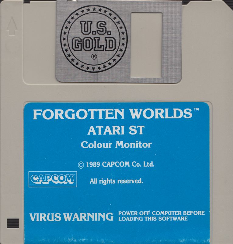 Media for Forgotten Worlds (Atari ST) (Limited Edition)