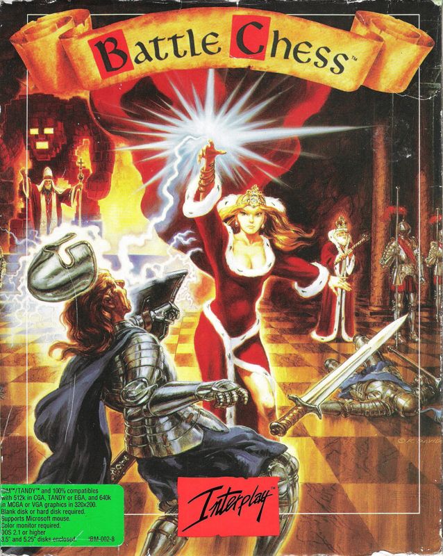 Front Cover for Battle Chess (DOS)
