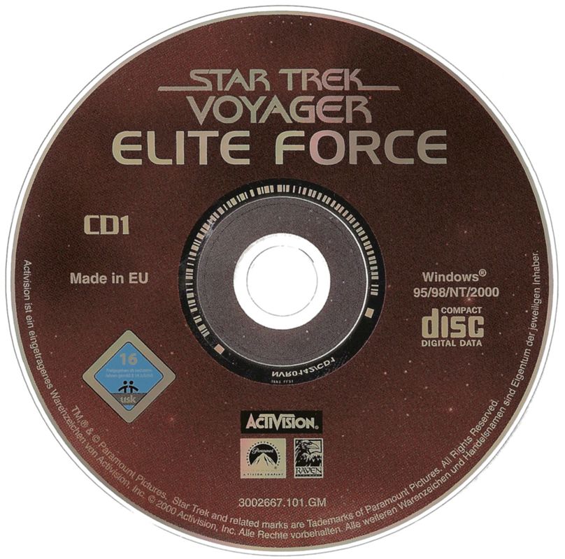Media for Star Trek: Voyager - Elite Force: Gold Bundle (Windows) (Software Pyramide release): Star Trek: Voyager - Elite Force