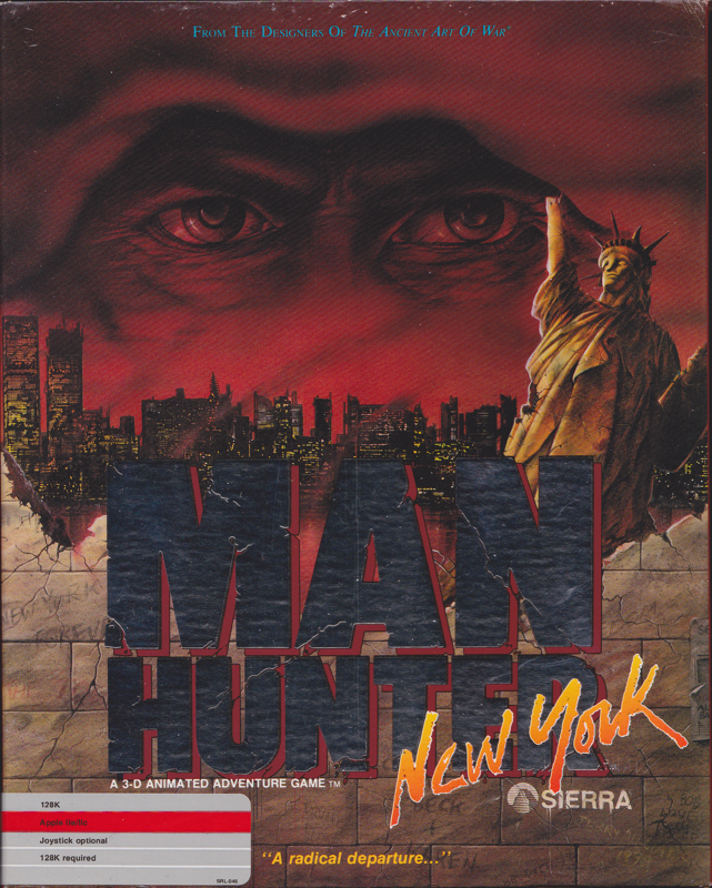 Front Cover for Manhunter: New York (Apple II)