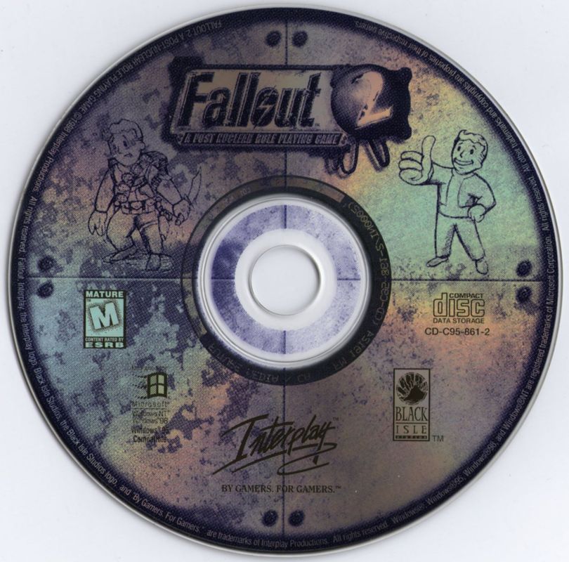Media for Fallout / Fallout 2 (Windows): Fallout 2 Disc