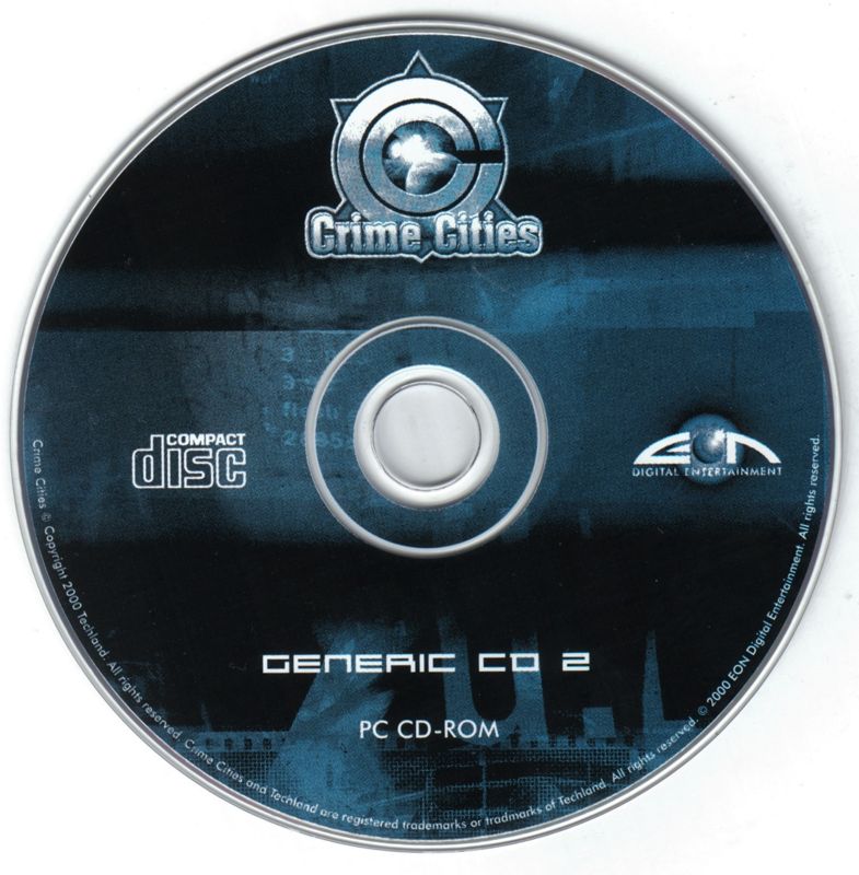 Media for Crime Cities (Windows): Disc 2 - Generic