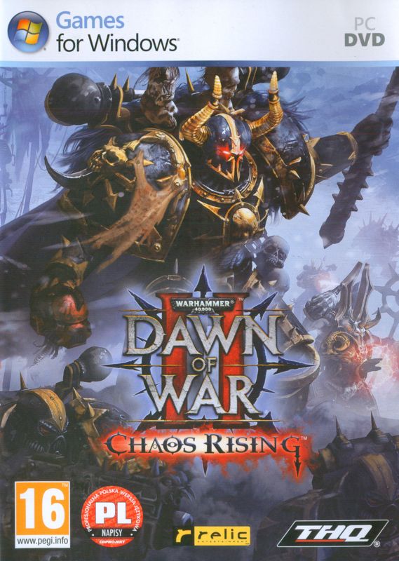 Other for Warhammer 40,000: Dawn of War II - Chaos Rising (Windows): Keep case - front cover