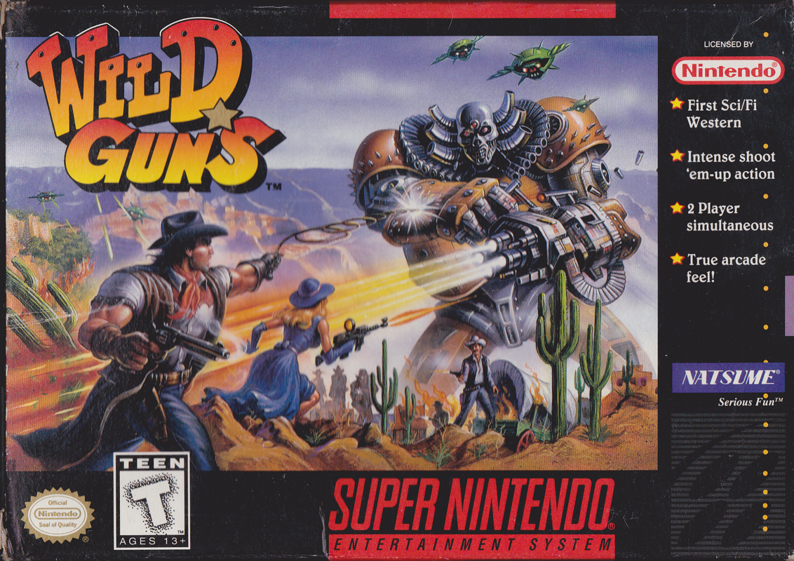 Front Cover for Wild Guns (SNES)