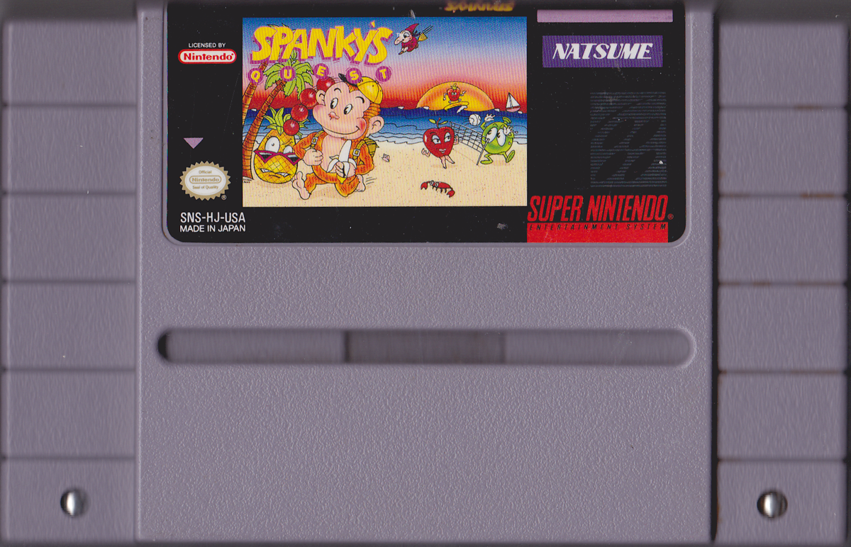 Media for Spanky's Quest (SNES)