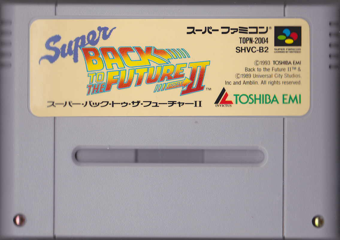 Media for Super Back to the Future Part II (SNES)