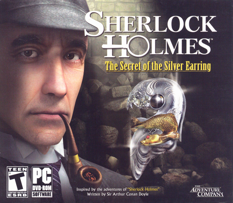 Front Cover for Sherlock Holmes: Secret of the Silver Earring (Windows) (Budget release)