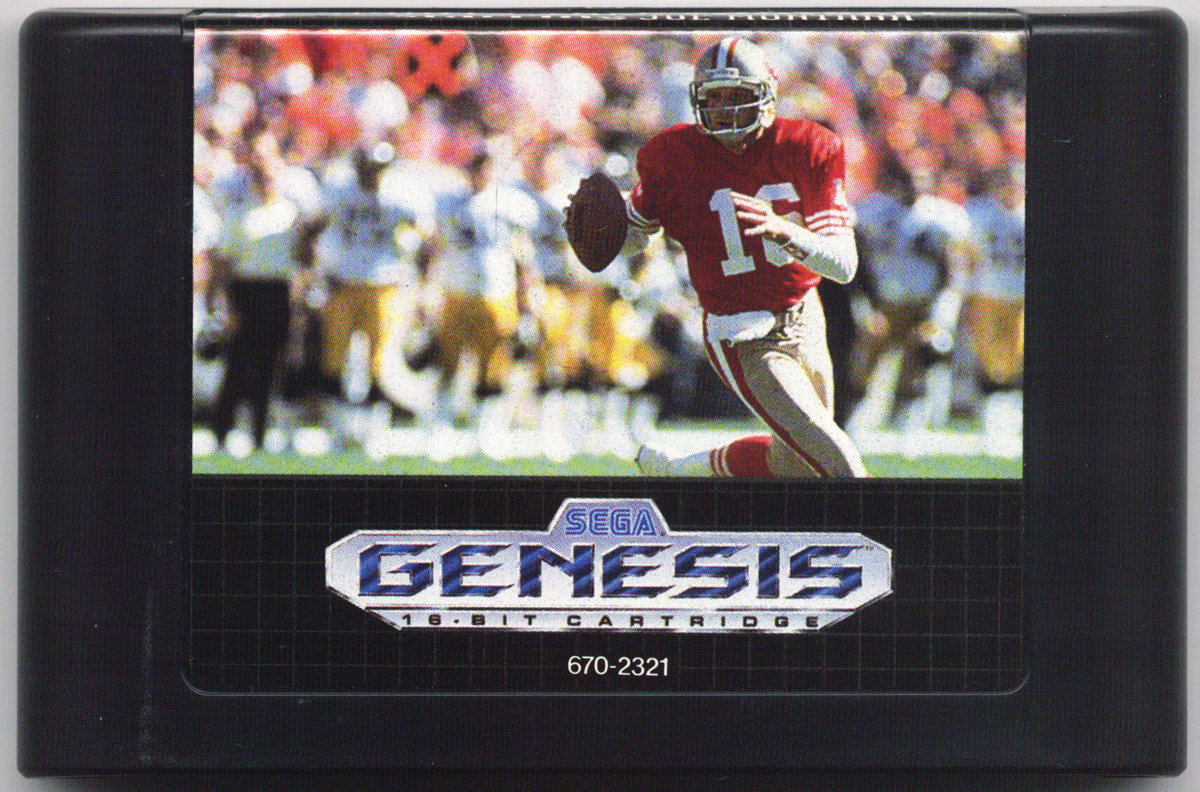 NFL Sports Talk Football '93 Starring Joe Montana cover or packaging  material - MobyGames
