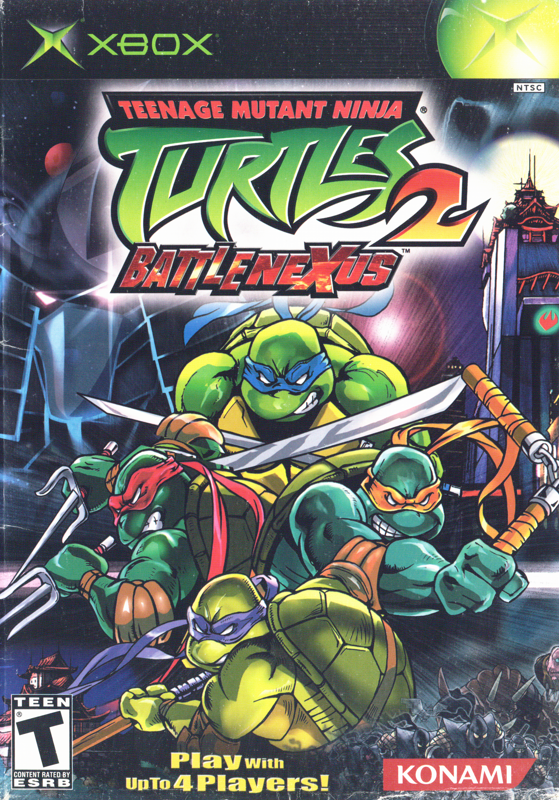 Front Cover for Teenage Mutant Ninja Turtles 2: Battle Nexus (Xbox)