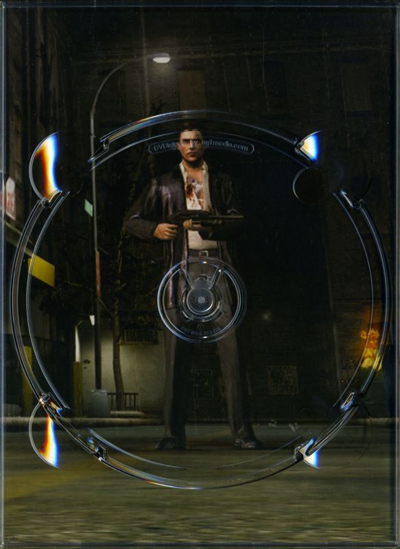 Other for Max Payne 2: The Fall of Max Payne (Windows): Slipcase - Inside Right (Holds Install Disc 2)