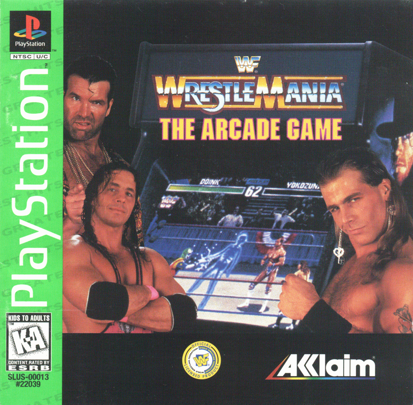 WWF WrestleMania cover or packaging material - MobyGames