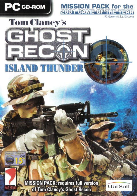 Front Cover for Tom Clancy's Ghost Recon: Island Thunder (Windows)