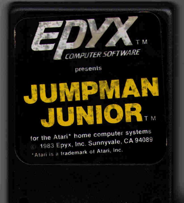 Media for Jumpman Junior (Atari 8-bit)