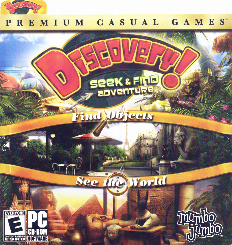 Front Cover for Discovery! Seek & Find Adventure (Windows)